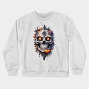 Flaming Skull Crewneck Sweatshirt